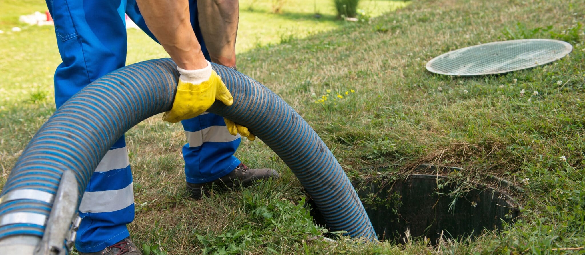 Sewer hookup and repair